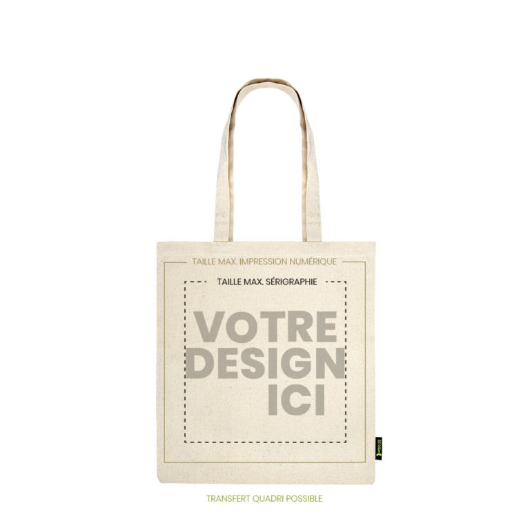 Sac Cabas En Coton 38 X 42 Cm, Poignées Longues, Haute Qualité[J1022] - Beaux-Arts et