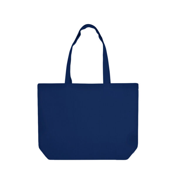 sac de plage bleu marine en coton épais