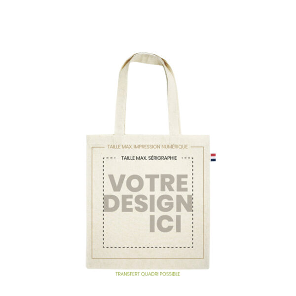 tote bag made in france 150gr marquage