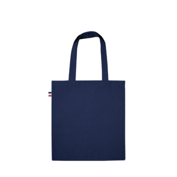 tote bag bleu marine made in France